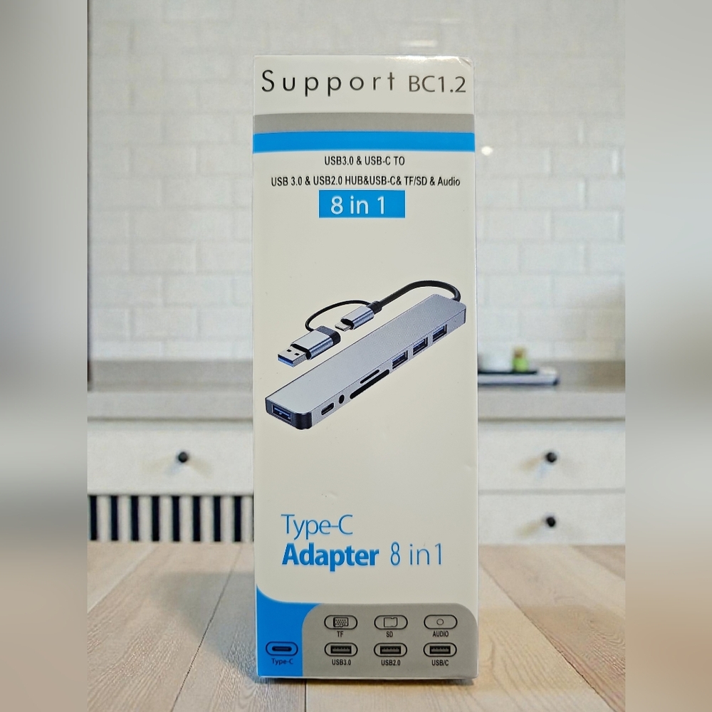 Type-C Adapter 8 in 1